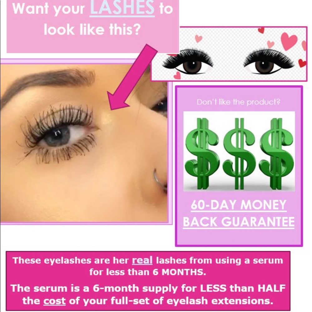 Lash enhancement serum